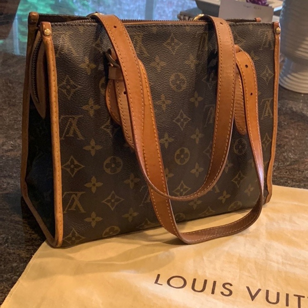 Louis Vuitton Popincourt Haut Shoulder Bag With Dustbag
